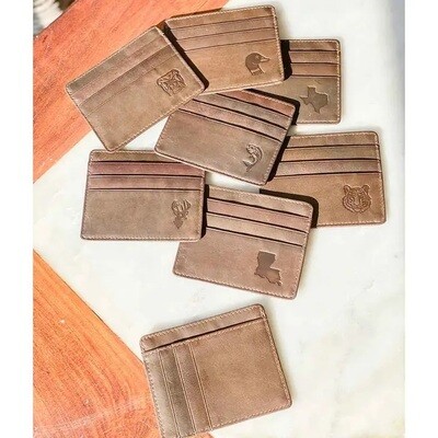 Royal Standard Leather Embossed Slim Wallet