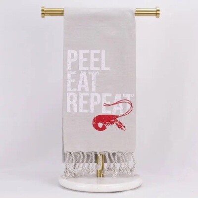 Peel Eat Repeat Hand Towel 