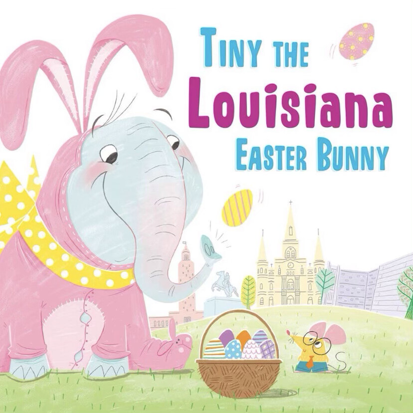 Tiny the Louisiana Easter Bunny 