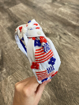 USA Flag Headband 