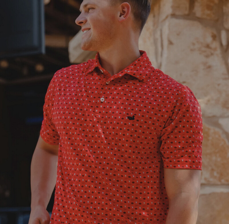ULL Pick Six Performance Polo