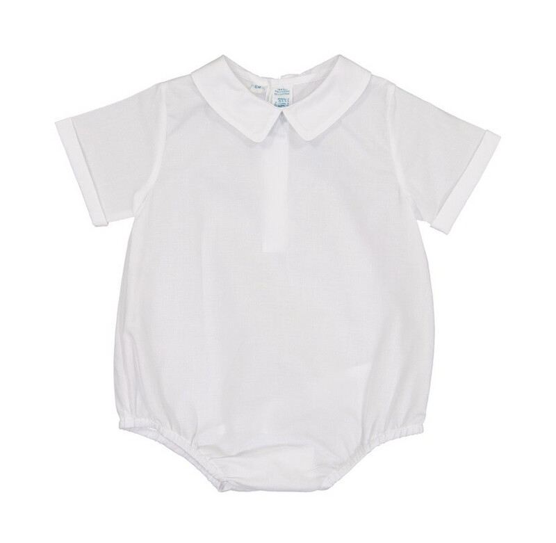 Boys Pointed Collar Onesie