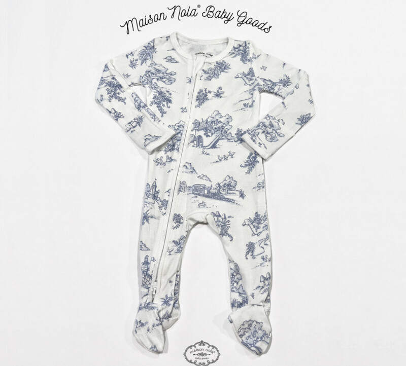 Storyland Footie Blue