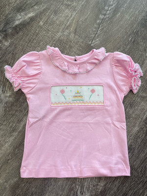 Ella Party Time Smocked Blouse