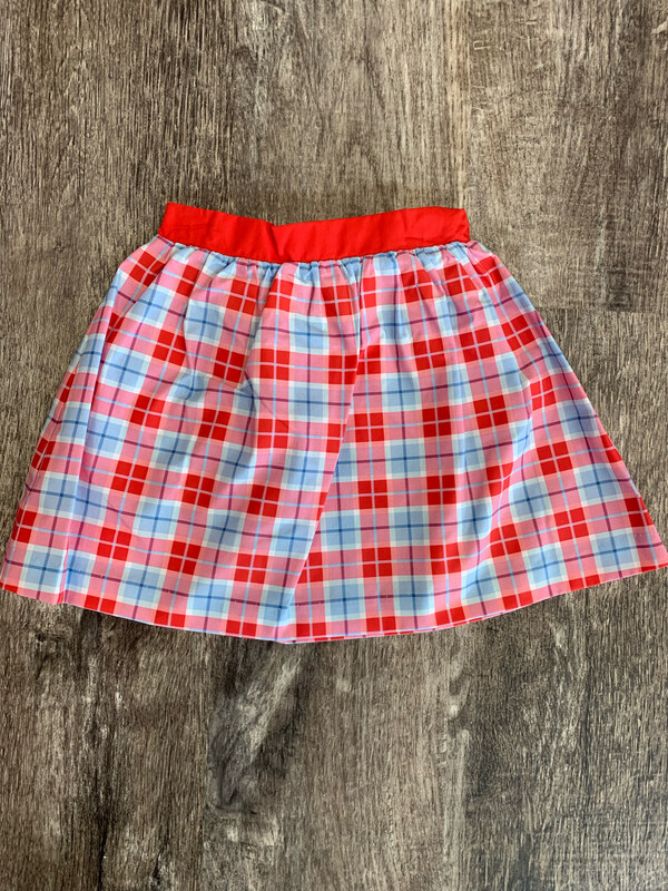 Jenny Farristown Plaid Skirt