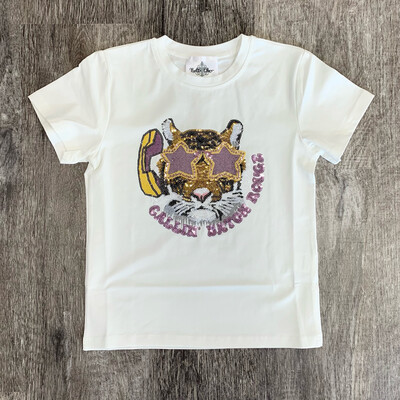 Tiger Callin&#39; Baton Rouge Sequin Adult Shirt