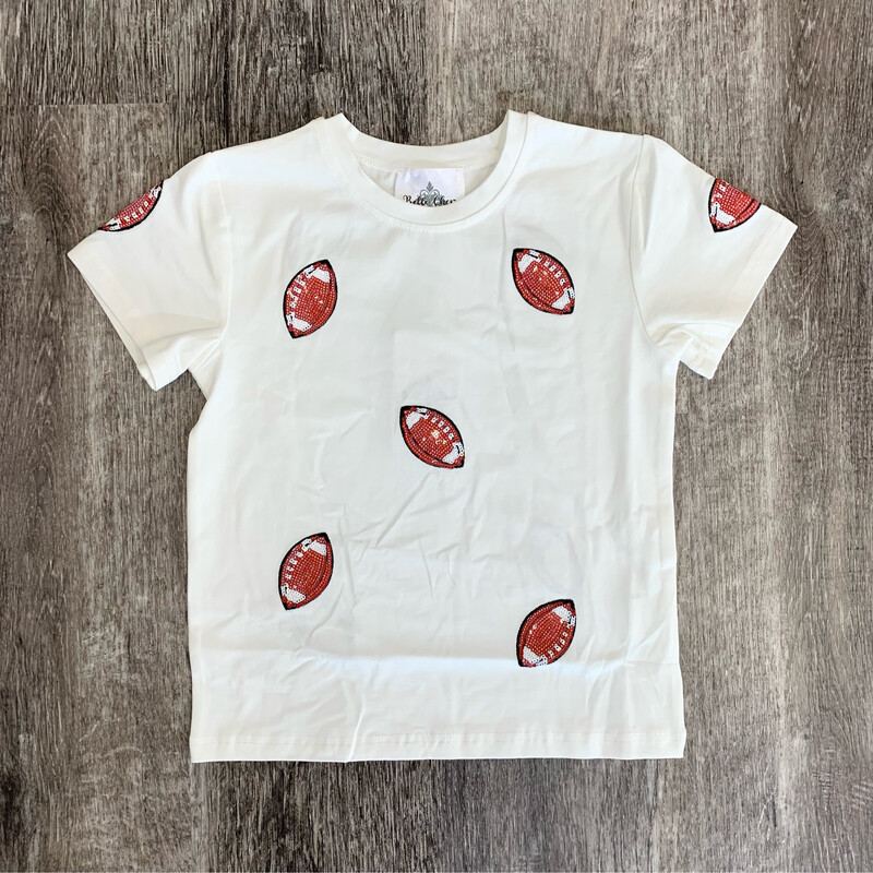 Red Football Sequin Shirt