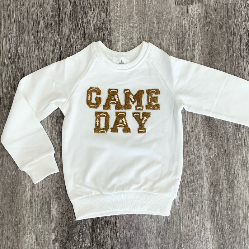 Game Day Chenille Adult Sweatshirt