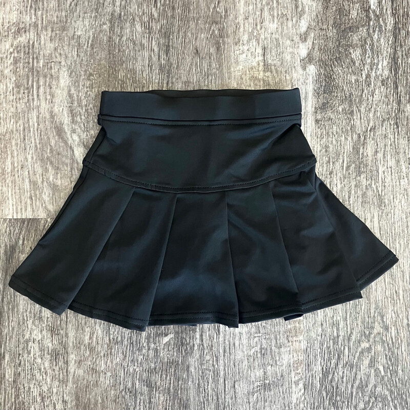 Black Tennis Skort