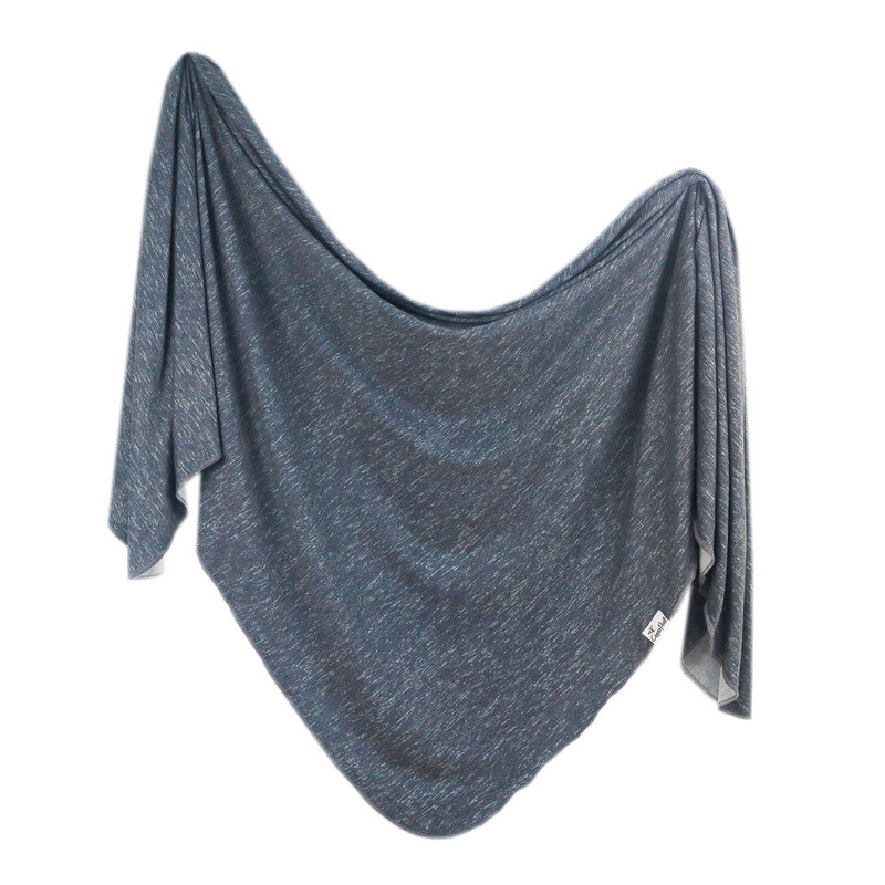Denim Swaddle Blanket 