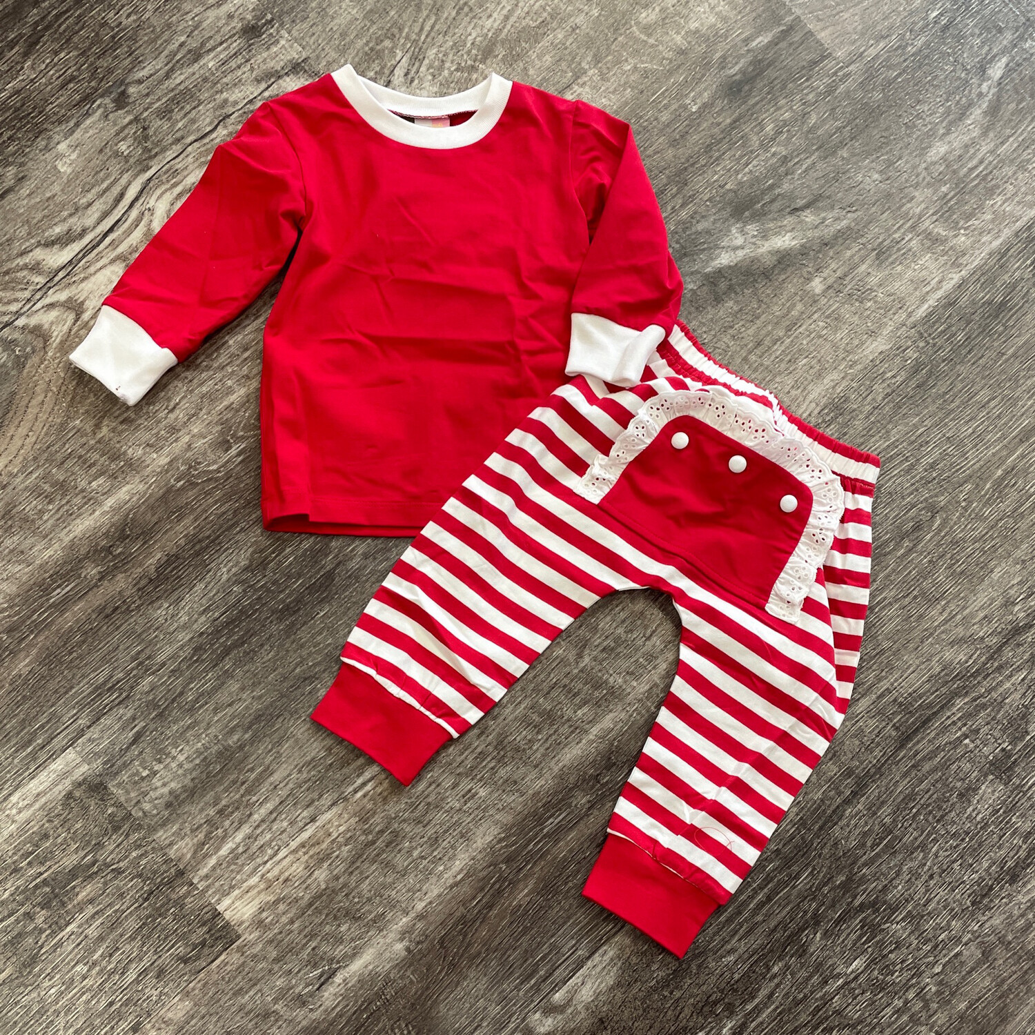 Girl Red Mono Flap 