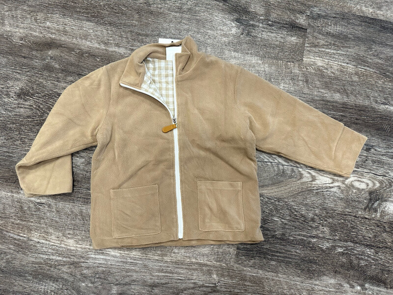 Colton Fleece Jacket-Tan