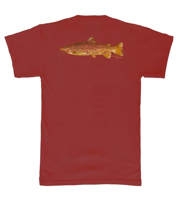 Chilli Red Trout Tee
