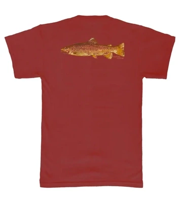 Chilli Red Trout Tee
