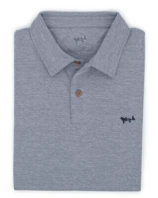 Navy Blue Solid Polo