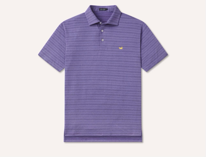 Brunswick Heather Performance Polo - Purple 