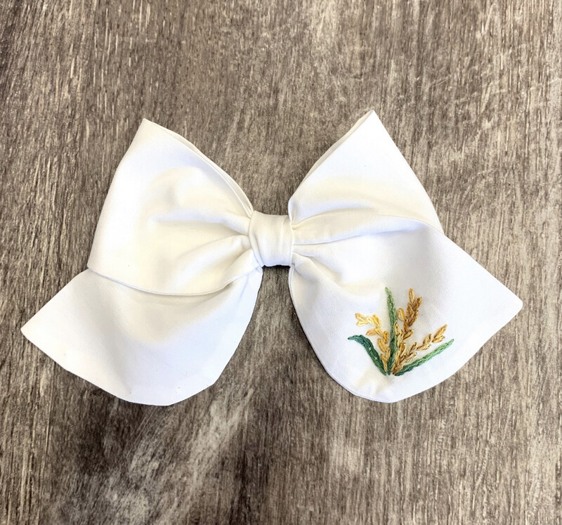 White Rice Bow