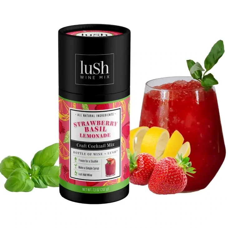 Lush Wine Mix - Strawberry Basil Lemonade