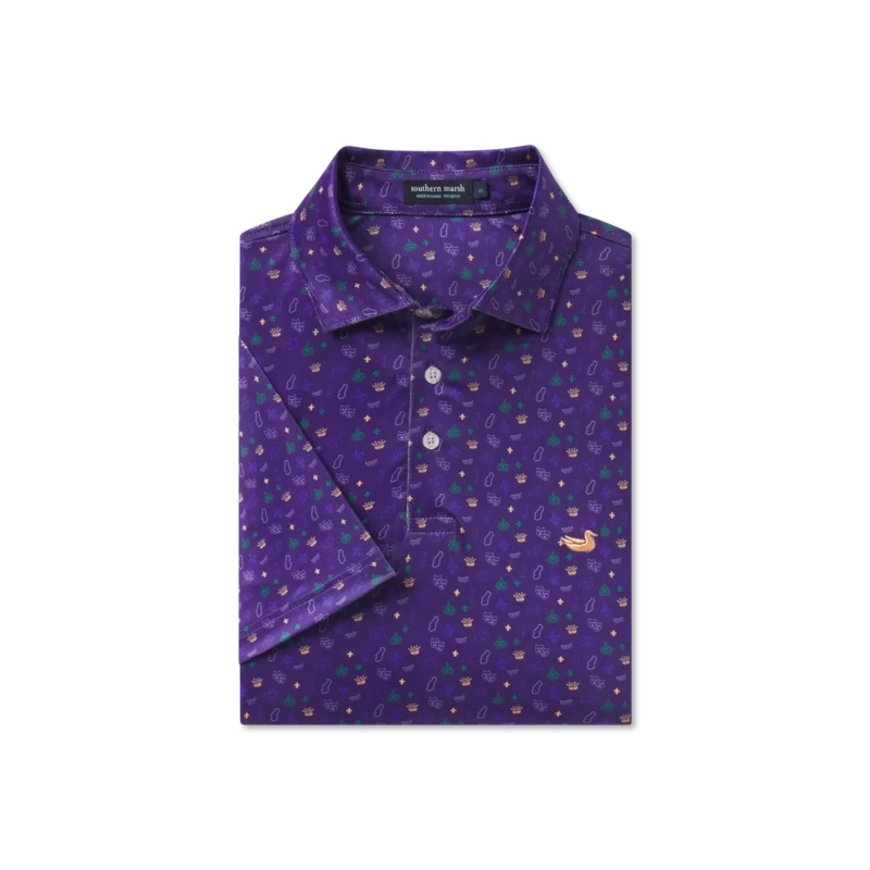 Flyline Performance Polo- Neutral Ground 