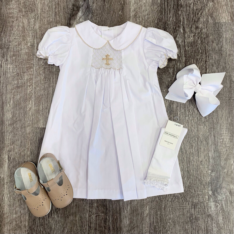 Cross Silvie Dress - White
