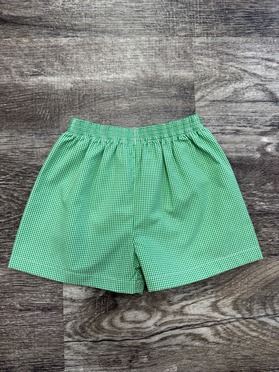 Green Gingham Bennett Short 