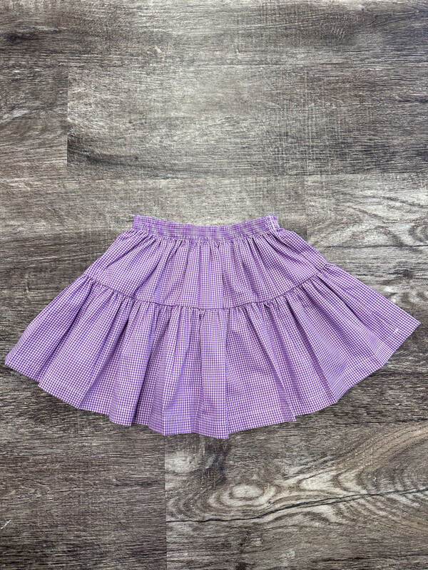 Lavender Gingham Daphne Skirt 