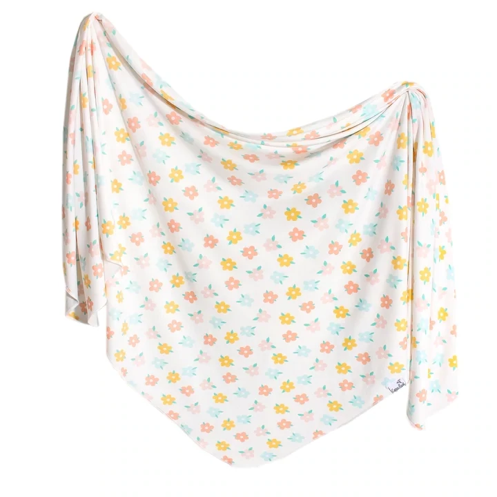 Daisy Swaddle Blanket