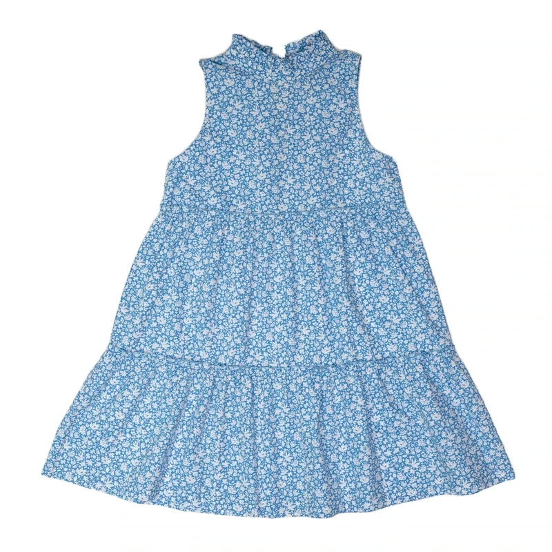 Addison Dress - Blue &amp; White Floral