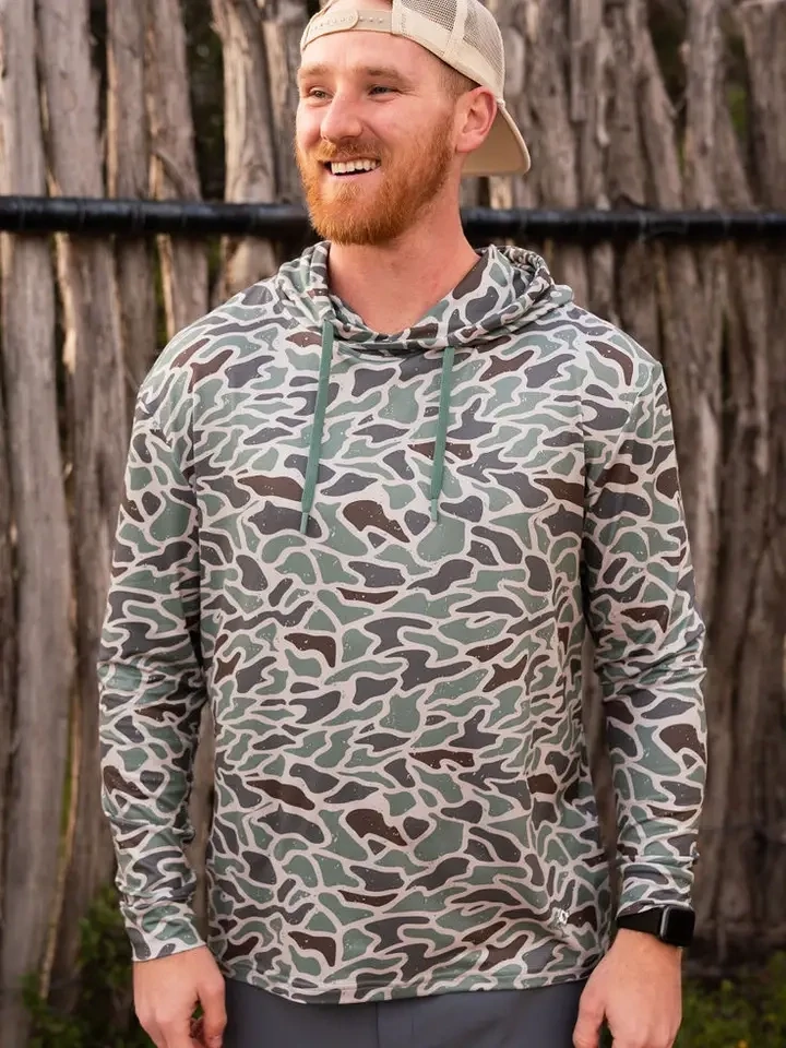 Performance Hoodie - Retro Duck Camo