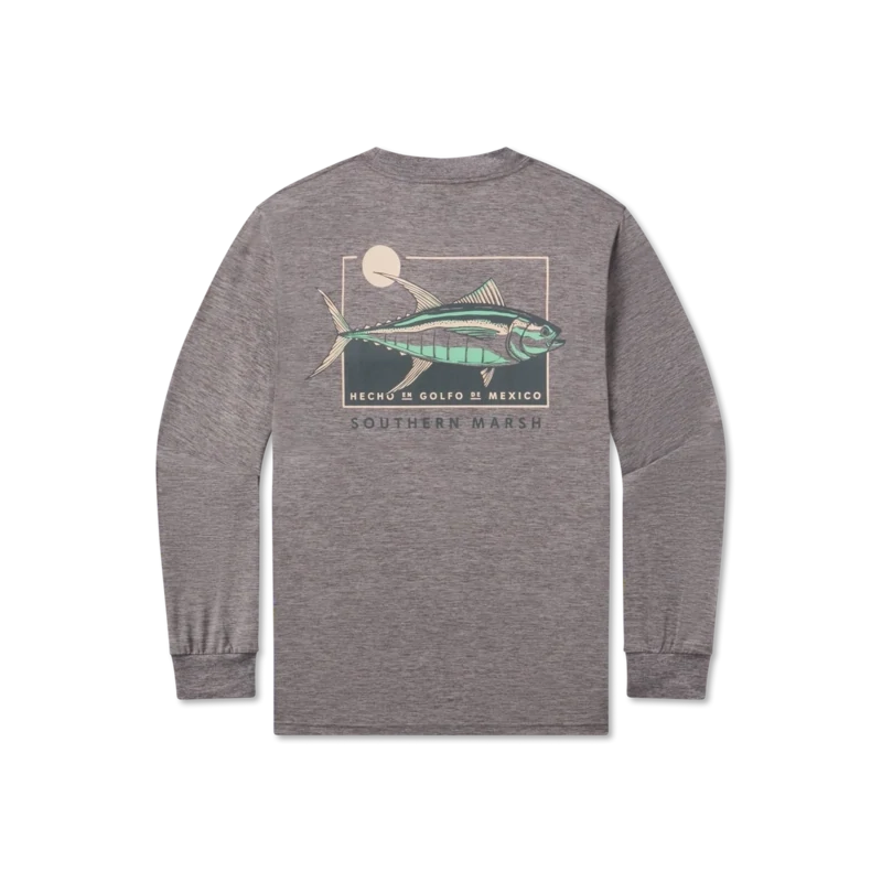 LS Fieldtec Heathered Tee- Atun De Sol