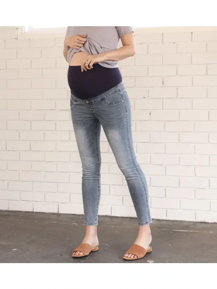 Over The Bump Skinny Maternity Denim