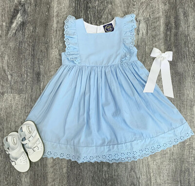 Everly Dress - Blue