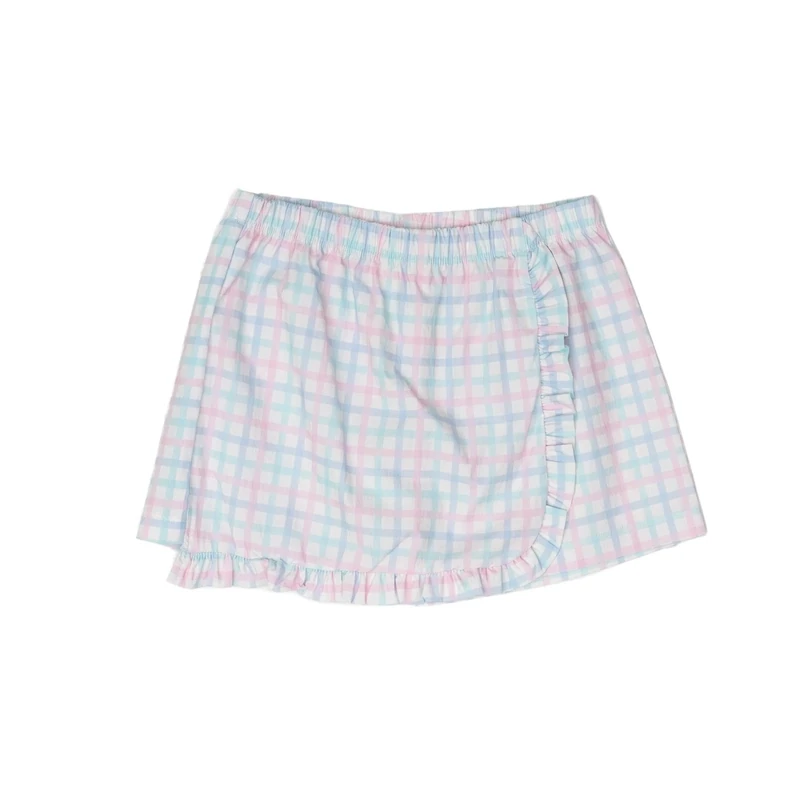 Evelyn Skort - Pastel Plaid