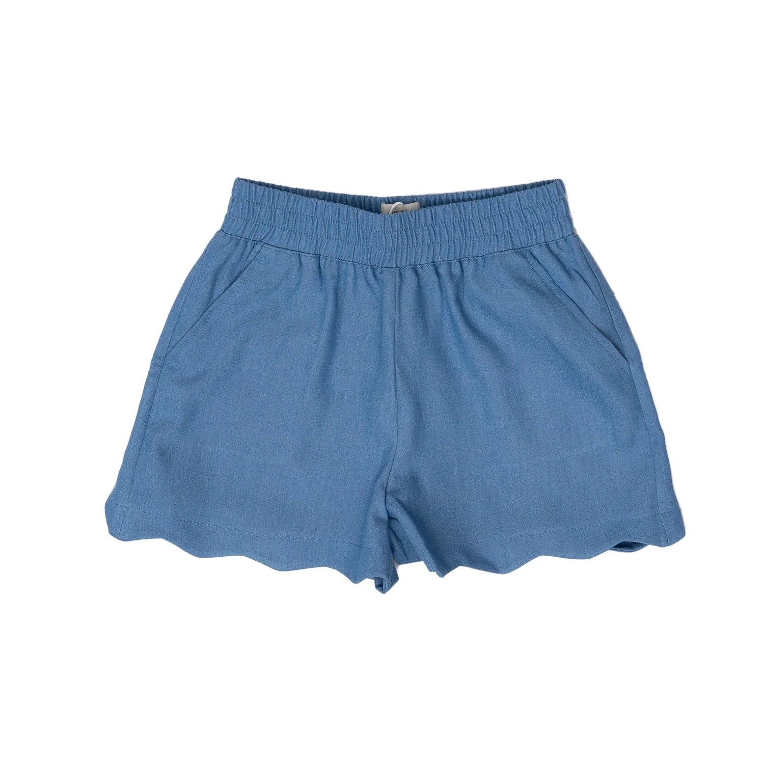 Laura Twill Shorts - Denim Blue