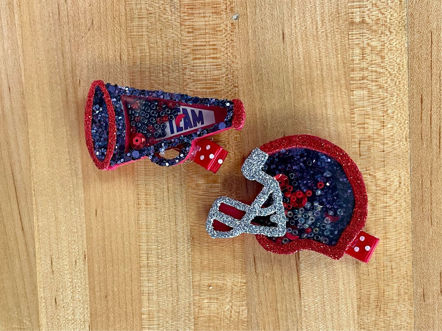 Bow Shaker - Football/Cheer