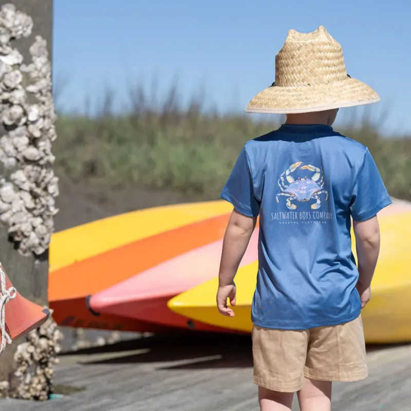 Blue Crab Performance Tee