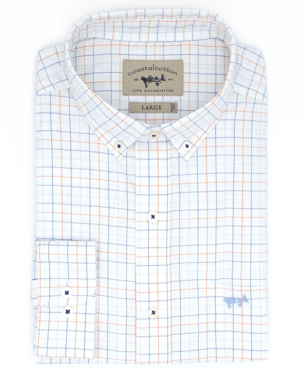 Island Check Performance Woven Shirt