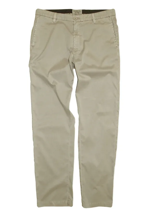 Chino Stretch Twill Pant - Khaki
