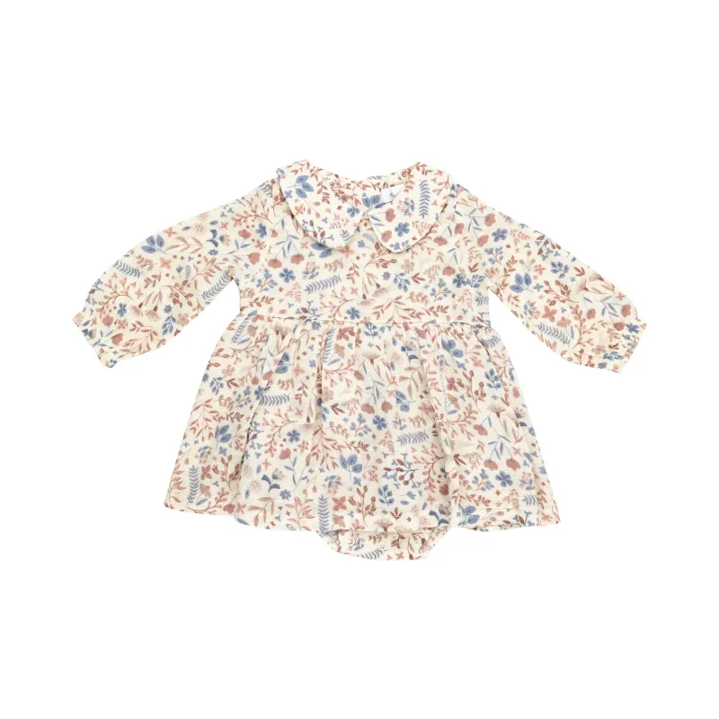 Western Floral Bubble with Skirt