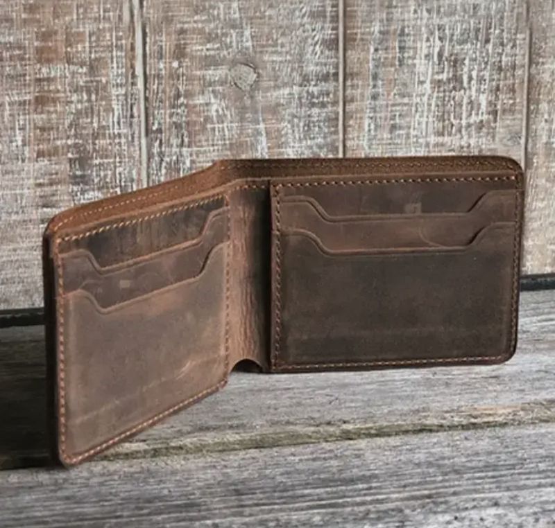 Genuine Leather Rustic Wallet