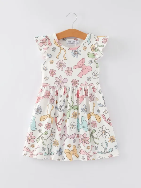 Pretty Bows Twirl Dress 