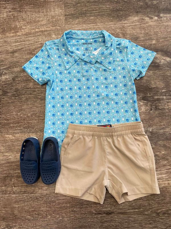 Ocean Breeze Youth Polo