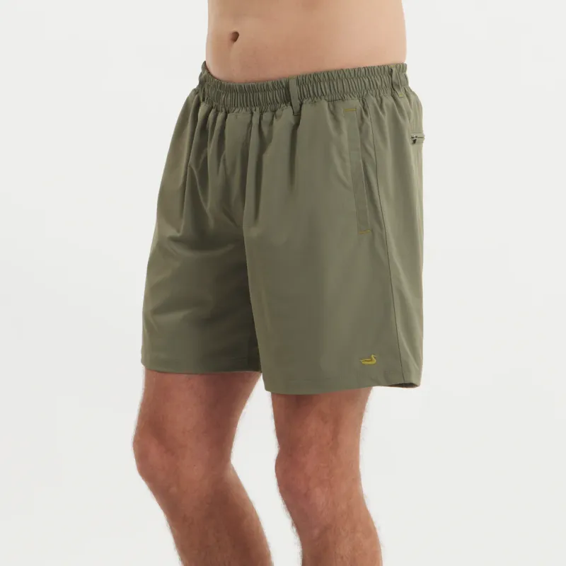 Billfish Lined Performance Short - Dark Olive