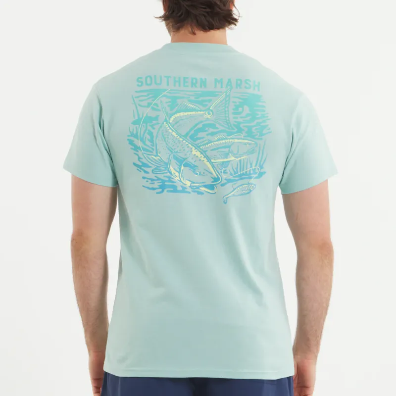 Tail Time Tee- Seafoam