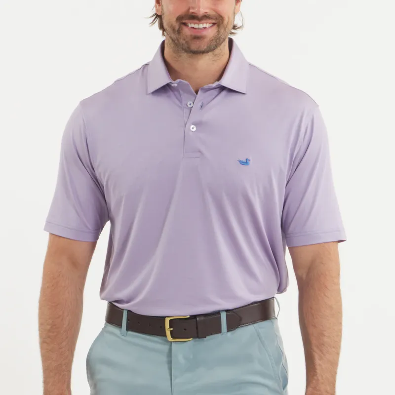 Bermuda Performance Polo - Wellington - Lilac