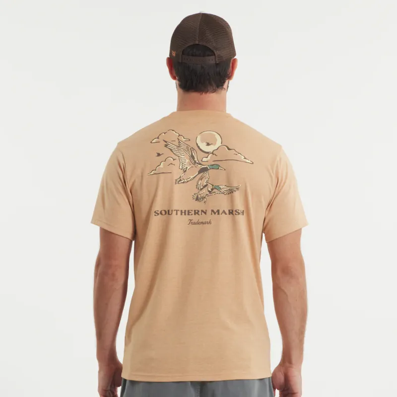 Seawash Tee- Duck Classics- Camel