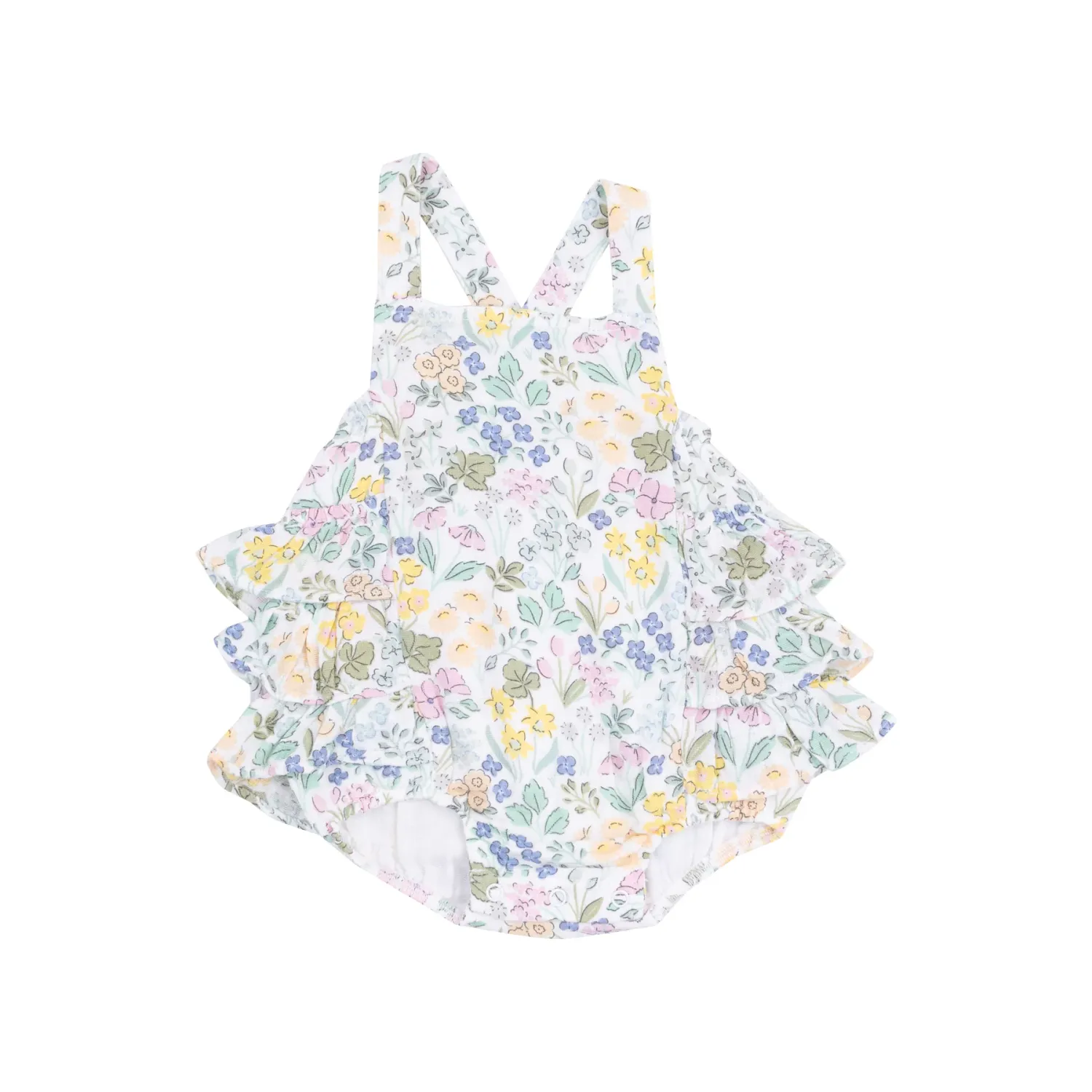 Samantha Floral Sunsuit