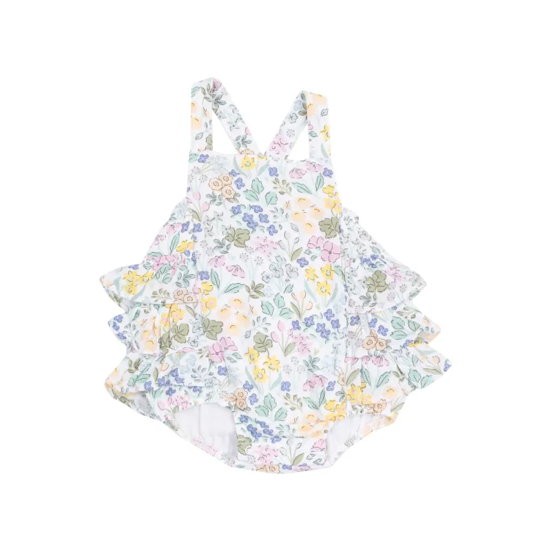 Samantha Floral Sunsuit