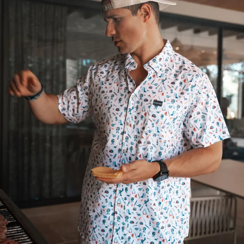 Performance Button Up- Grillmaster