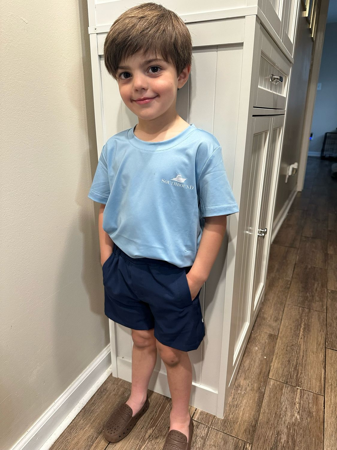 Conrad Navy Shorts